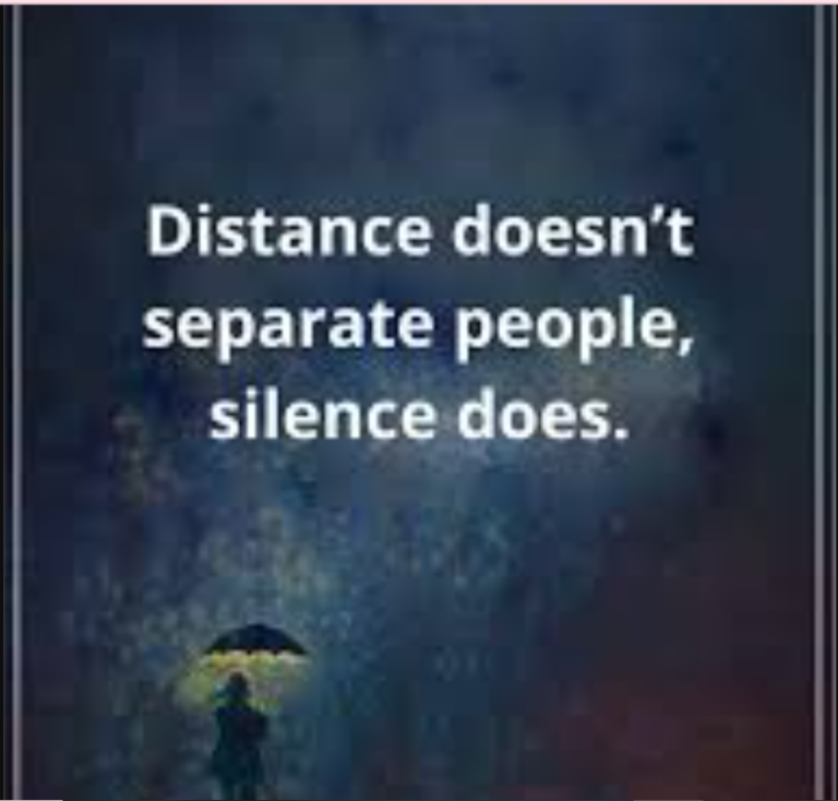 An image showing Quotes about silence in a relationship