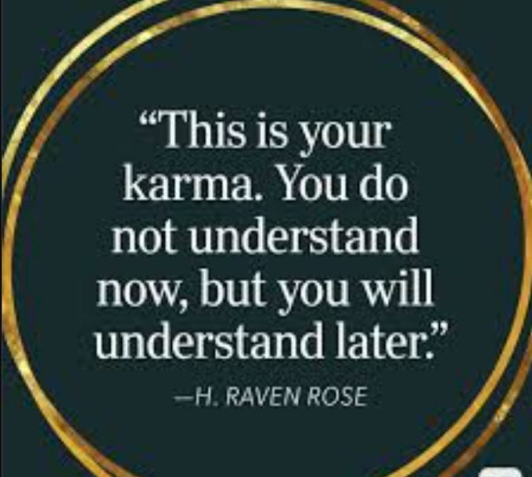 An image of the karma quotes relationships